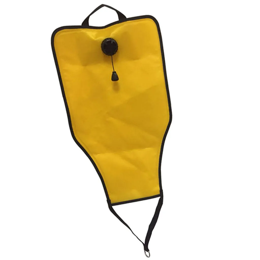 Scuba Diving Lift Bag, Underwater Salvage Lift Bag with Over Pressure Dump Valve, Performance Coated TPU Nylon, Yellow