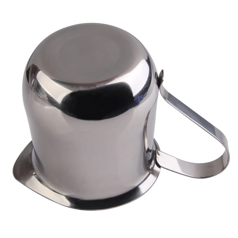 Stainless Steel Milk Frothing Jug Thick Coffee Milk Foamer Mugs Italian Latte Art Jug Milk Pitcher Frother Cup Waist Shape Cup_voghion.com