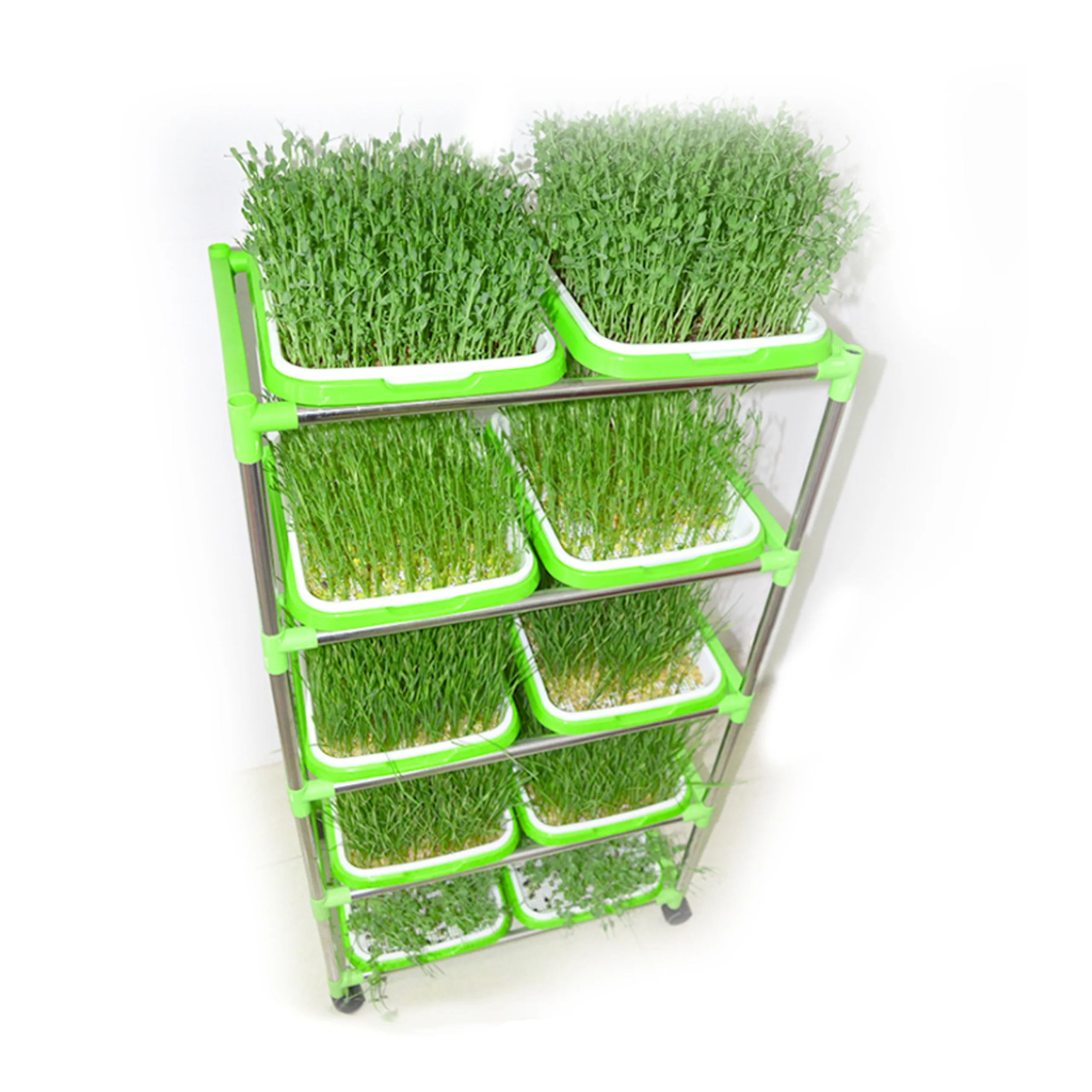 DIY Nursery Pot Bracket Hydroponic Nursery Tray Vegetable Planting Plate Bud Greenhouse Seedling Raising Plate Planting Frame