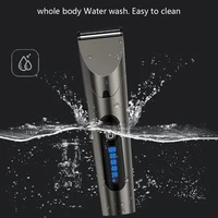 RIWA RE-6305 Washable Rechargeable Hair Clipper Professional Barber Trimmer With Carbon Steel Cutter Head 2
