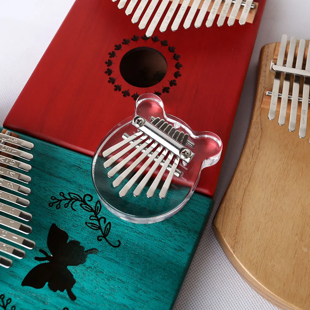 Акриловое пианино Sanza Mbira кристально чистое 8 клавиш калимба высокое качество