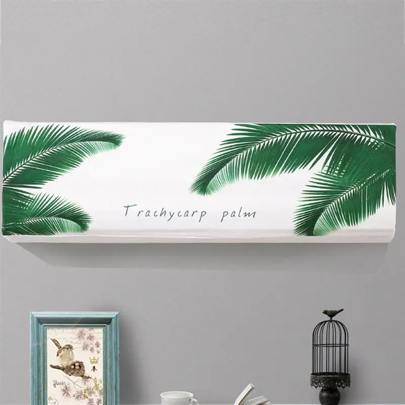 1pc Air Conditioner Cover Beautiful Elastic Fabric Dustproof Protective Cover For Outside Air Conditioning Case 1pc Air Conditioner Cover Beautiful Elastic Fabric Dustproof Protective Cover For Outside Air Conditioning Case