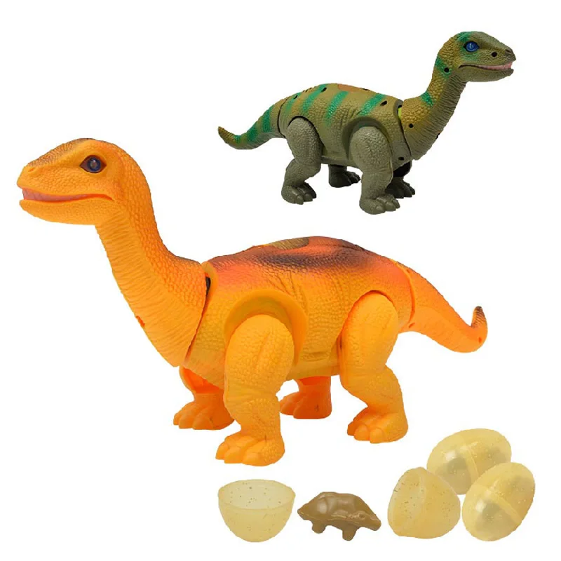 

Electric Walking Lay Eggs Dinosaur Remote Control Electronic Robot with Light Sound For Kids Toys Christmas Gift