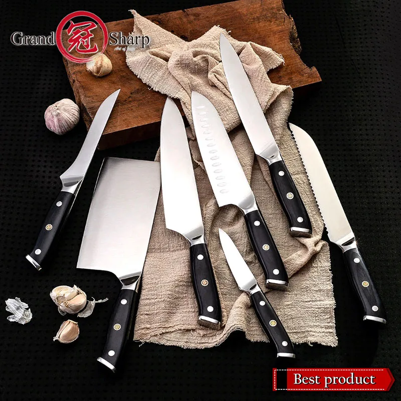 Kitchen Knife Japan Set Stainless Steel  Knife Kitchen Chef Knives Germany  - Kitchen - Aliexpress