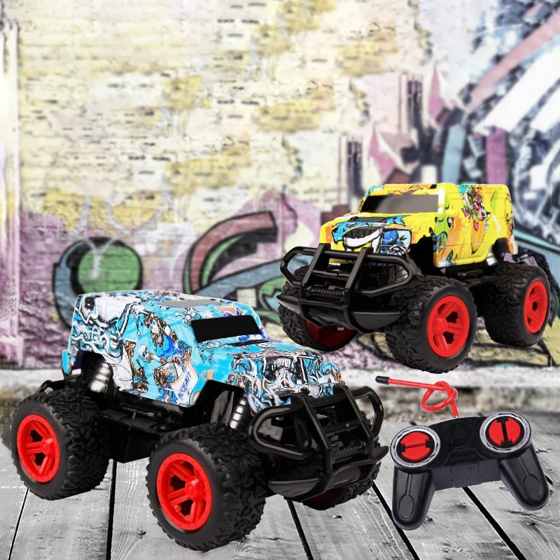 1:43 4WD Радиоуправляемый автомобиль обновленная версия 2,7G Радиоуправляемый автомобиль игрушечный автомобиль высокоскоростной грузовик внедорожник Грузовик мальчик детские игрушки