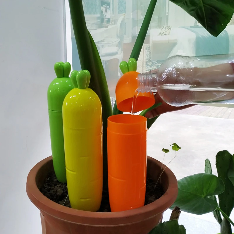 Новая креативная автоматическая система капельного орошения, большой автоматический полив моркови, шип для самостоятельного полива цветов, комнатное растение, 300 мл