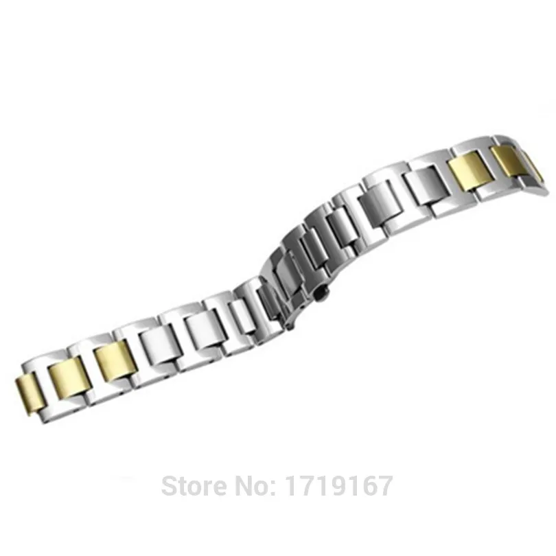 Stainless Steel Watchband For 21 Chronoscaph & Autoscaph Blue Balloon 20*12mm / 18*11mm / 14*9mm  Watch Strap Band