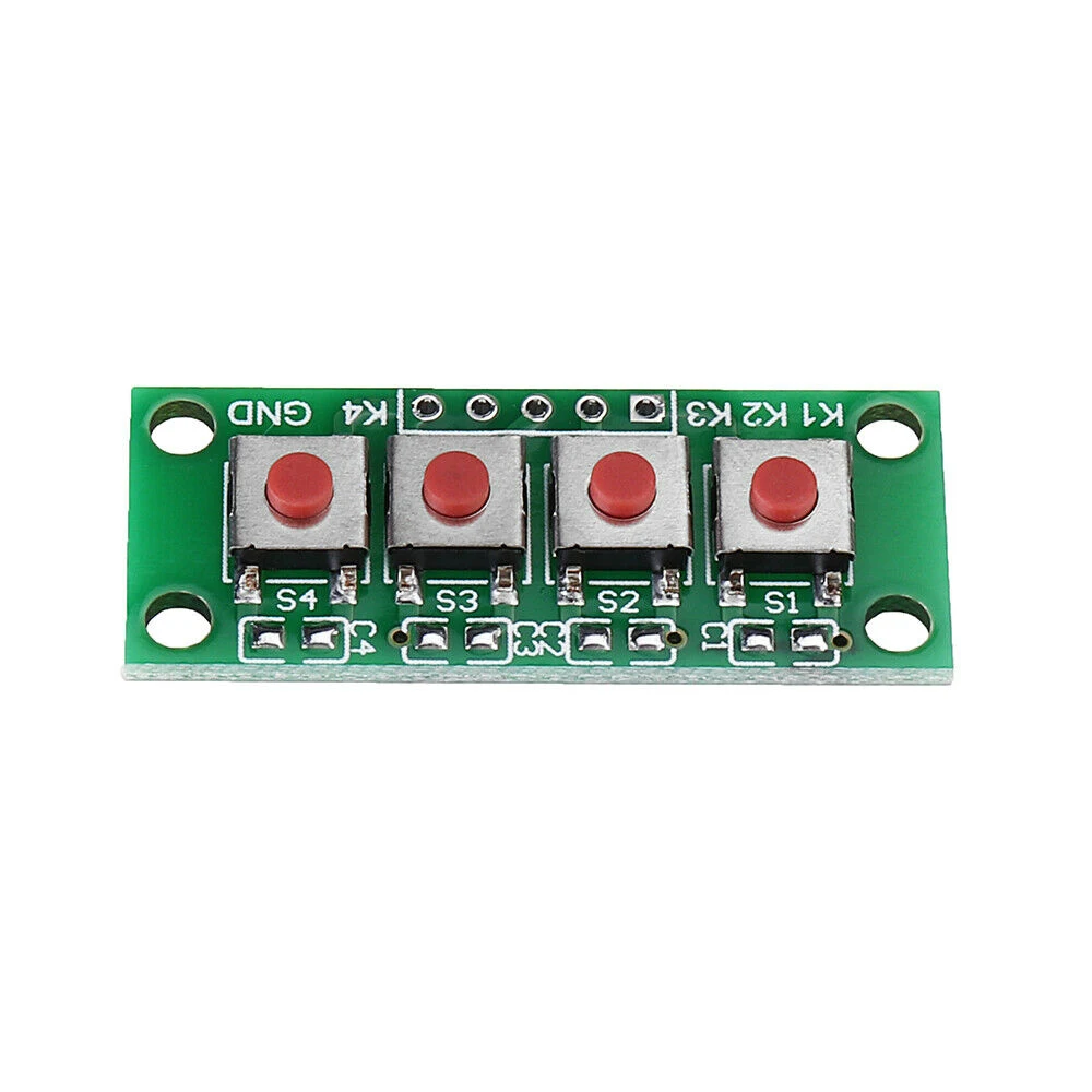 Diymore 1x4 4 Keys Button 5 Pin Keypad Keyboard Module For Arduino ...