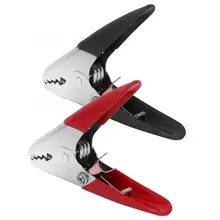 1 пара Универсальный автомобильный аккумулятор для автомобиля кабельный усилитель зажимы зажим Замена 500Amp Железный автомобильный усилитель зажимы