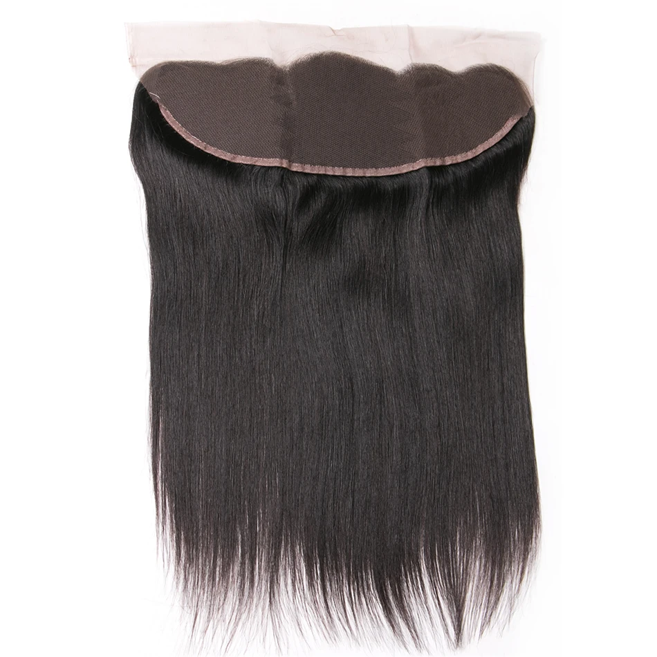 Peruvian Straight Hair Bundles Human hair With Frontal Closure (3)
