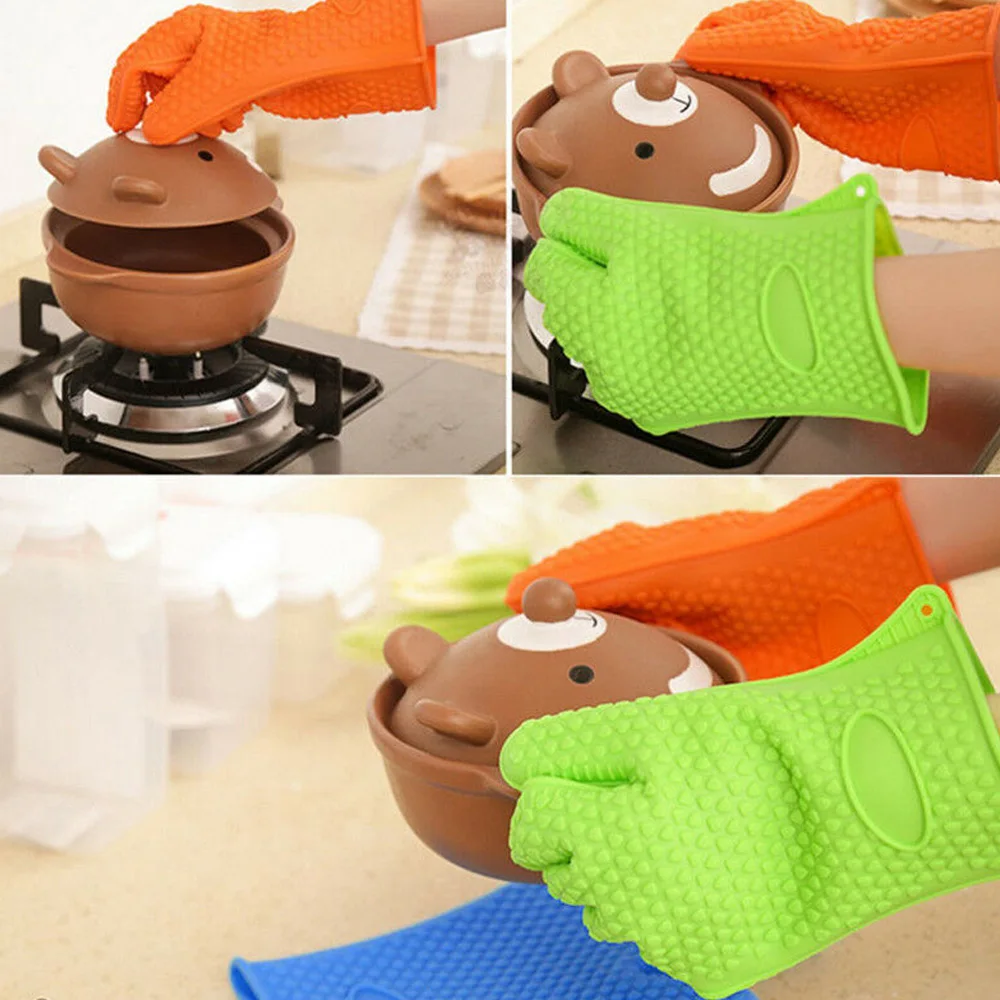 1 шт перчатки кухонные силиконовые чистящие перчатки волшебные силиконовые перчатки для мытья посуды щетка для домашнего хозяйства резиновый инструмент для чистки кухни
