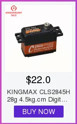 KINGMAX SW22HV 68g 22kg. cm цифровые металлические шестерни парус сервопривод лебедки От 1 до 7 лет программируемые двойные шариковые подшипники водонепроницаемый для RC скидка 20