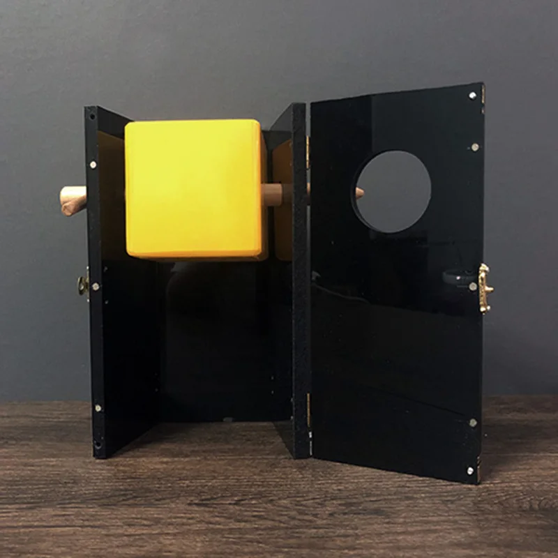 

Cube thru Stick Magic Tricks Amazing Stage Magia Illusions Gimmick Props Accessary dy trucos de magia for Professional Magcians