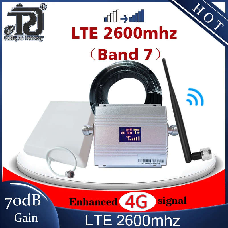 70dB получить LTE 4G повторитель сигнала 2600 МГц 4g сигнальный LTE2600 Сотовая связь