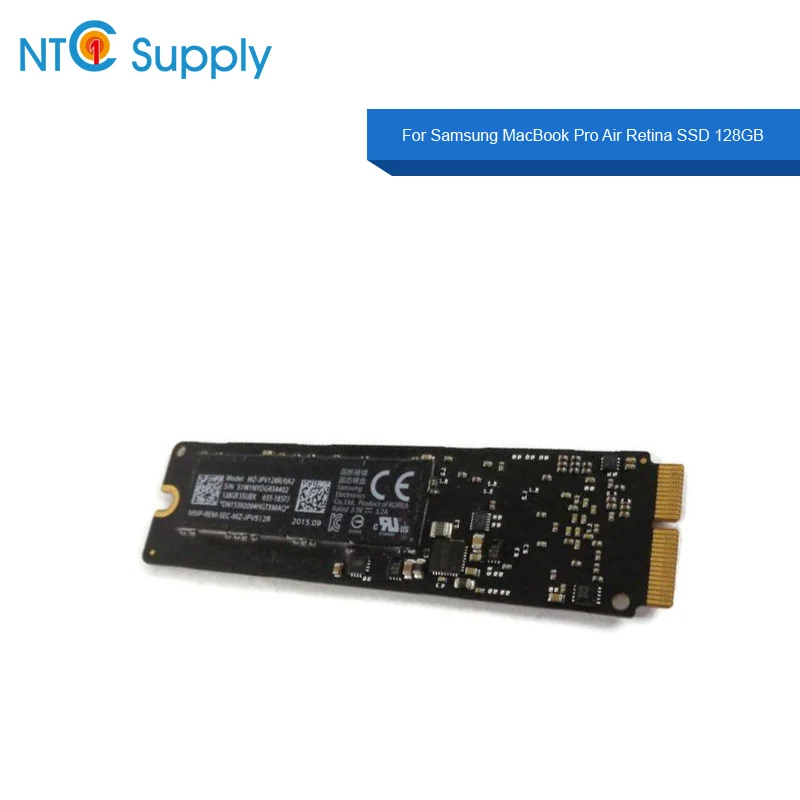 NTC поставка SSD 128 ГБ для samsung MacBook Pro Air retina 555-1857j 2013 год подлинный используется Протестировано работает хорошо