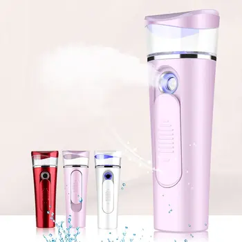 

Mist Spray Humidifier Facial Moisturizing Steam Machine Portable USB Rechargeable Power Bank Sprayer Beauty Instrument