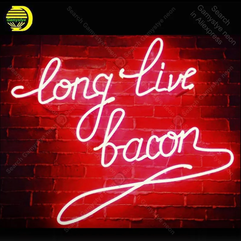 Neon Sign For Long Live Baco Home Display Decoracion Express