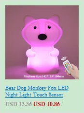 Owl LED Night Light Touch Sensor Remote Control 9 Colors Dimmable Timer Rechargeable Silicone Animal Lamp for Children Baby Gift Owl LED Night Light Touch Sensor Remote Control 9 Colors Dimmable Timer Rechargeable Silicone Animal Lamp for Children Baby Gift