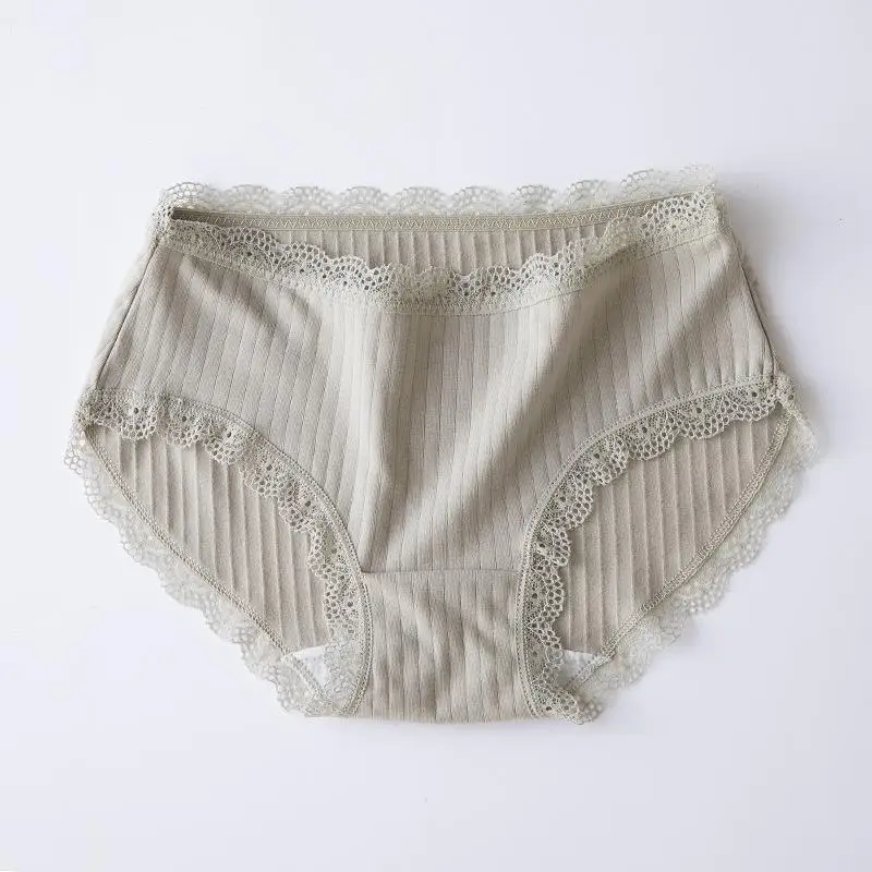 Нижнее белье, женские трусики, хлопок, majtki damskie culotte femme coton, женские сексуальные кружевные трусики с боковой стороной, victoria secret, mutande donna - Цвет: 3