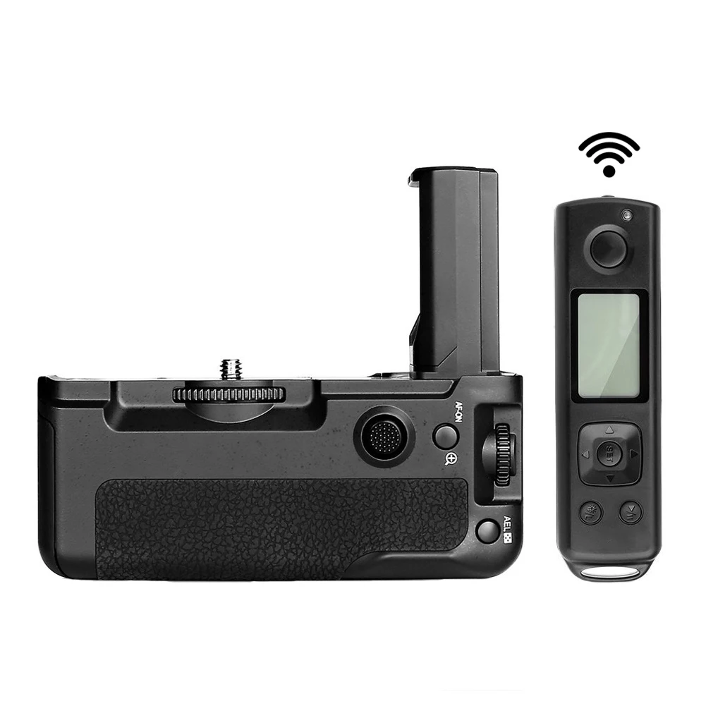 

MK A9 Pro Solid Camera Accessories Battery Grip Vertical Shooting Remote Control Low Power 2.4GHz 2 Modes For Sony A9 A7RIII