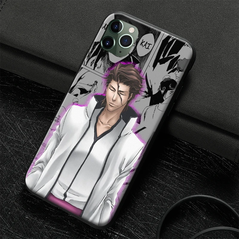 Sosuke Aizen Bleach Anime Phone Case Cover Shell For Iphone Se 6 6s 7 8