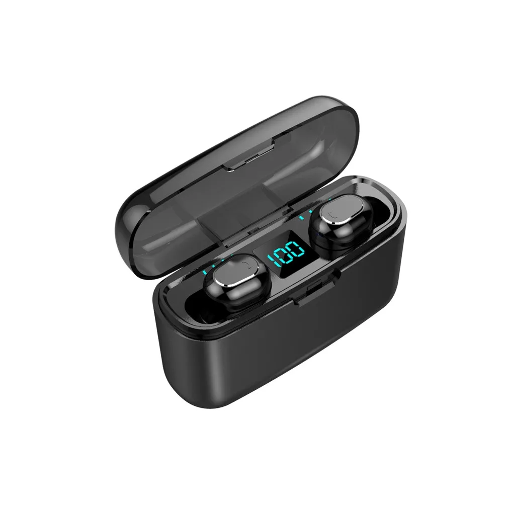 40 # беспроводные наушники Bluetooth 5 0 Спортивные Беспроводные со светодиодным