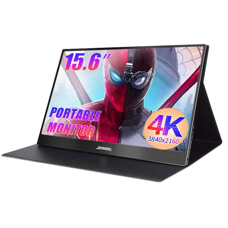 17,3 дюймов HD 4K ips портативный игровой экран монитор ПК 3840X2160 для PS3 PS4 Macbook 13," 15,6" lcd USB C HDMI компьютерный монитор - Цвет: 15.6 inch 4K Monitor