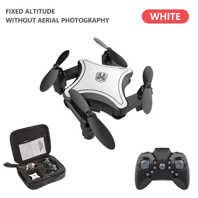 Мини-Дрон WiFi FPV камера 4K HD удержание высоты RC Дрон вертолет один ключ возврат складной мини-Квадрокоптер высокое качество Дрон - Цвет: No Camera White