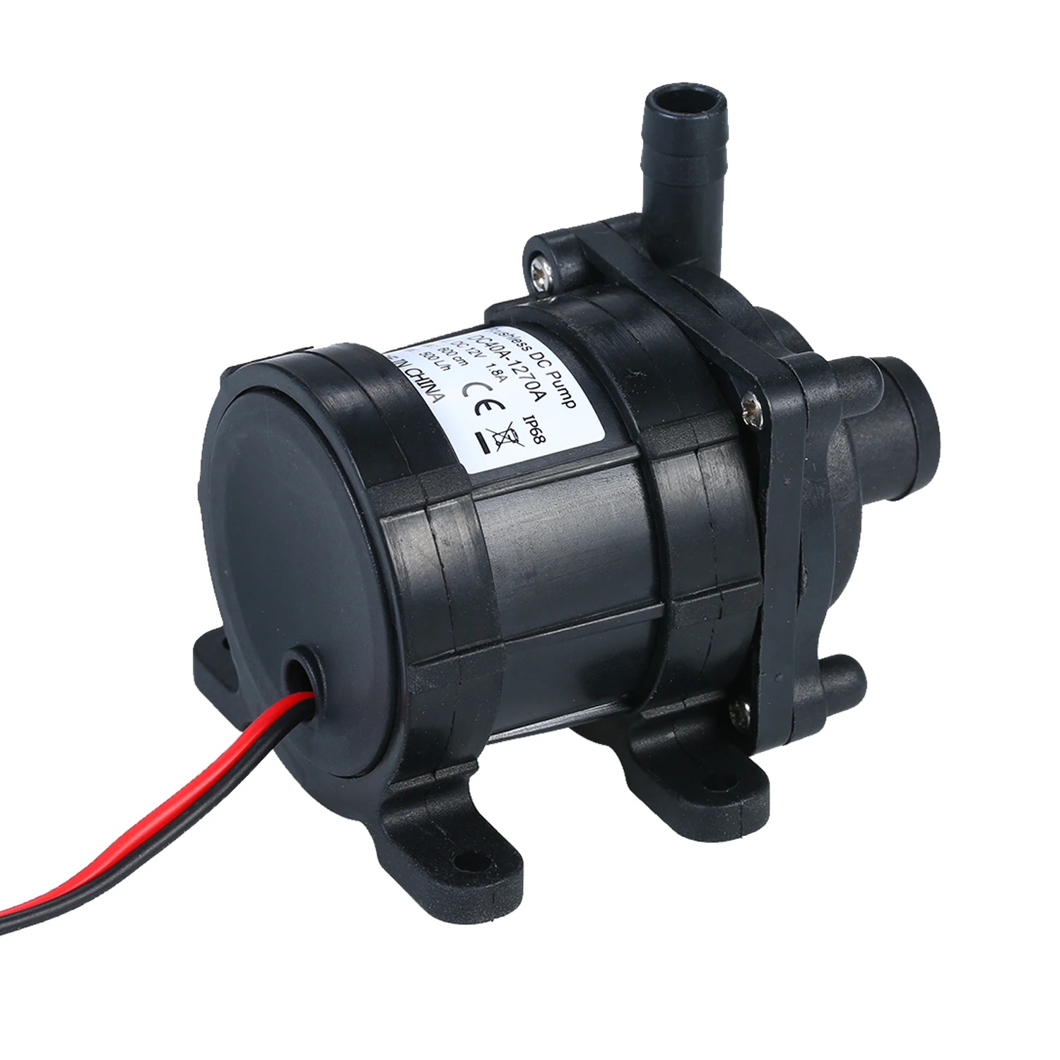 Мини водяной насос 12V 500L/ч Бесщеточный насос работающий на постоянном токе от Максимальный подъем 6 м погружной аквариумный насос для медицинского оборудования электронный холодильник