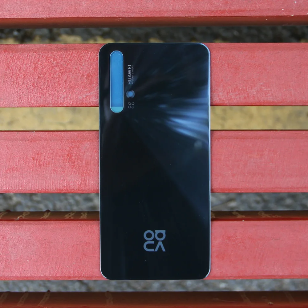 Оригинальная Задняя стеклянная крышка Huawei корпус двери чехол для Nova5T Nova 5 T задняя