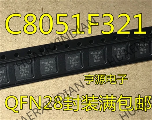 10 шт./лот C8051F321 C8051F321-GMR QFN-28 в