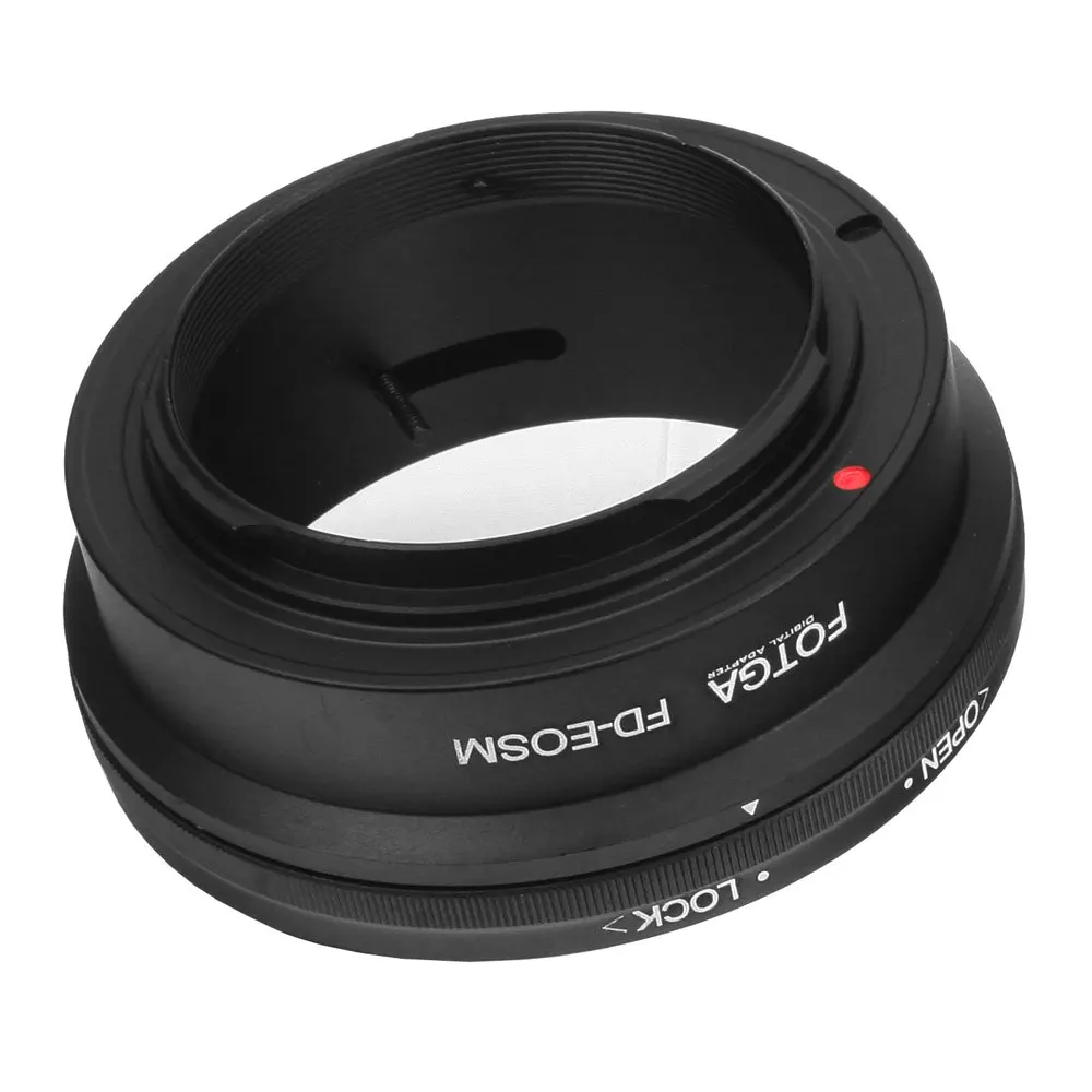 YOSOO Adaptateur d'objectif Bague D'adaptation de Monture D'objectif à Mise au Point Manuelle FD
