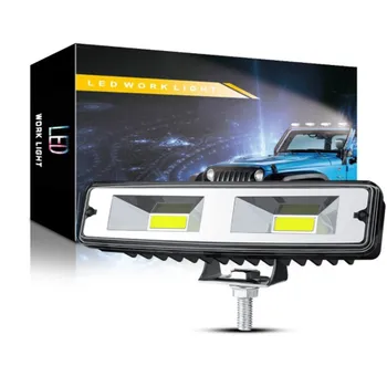 

1x 6 inch Work Driving Fog Light 12V-24V car styling Daytime Running Spotlight Off-Road White LED Work Light