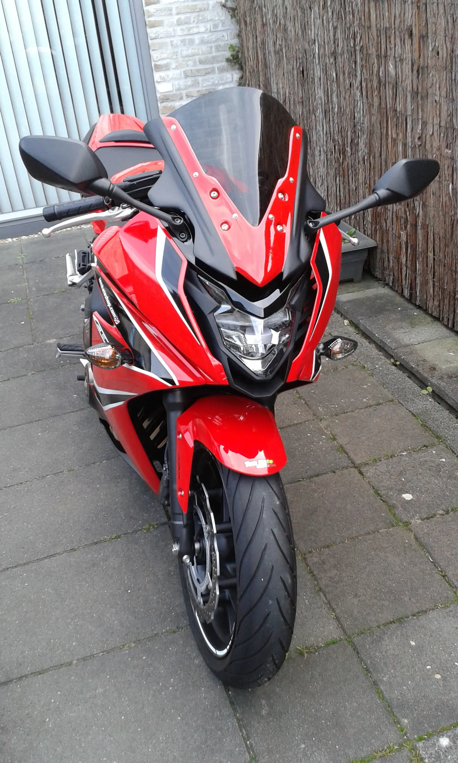 Для Honda CBR650F CBR 650F лобовое стекло козырек ветрового стекла Viser кожух ABS Аксессуары для мотоциклов