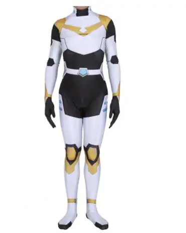 Аниме Voltron Легендарный Защитник Широ КИТ пидж ханк костюм зентай для косплея боди костюм комбинезоны - Цвет: Women   Yellow