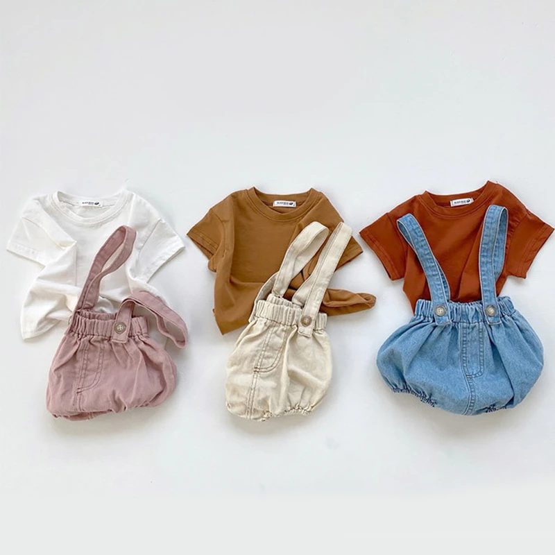 newborn denim overalls