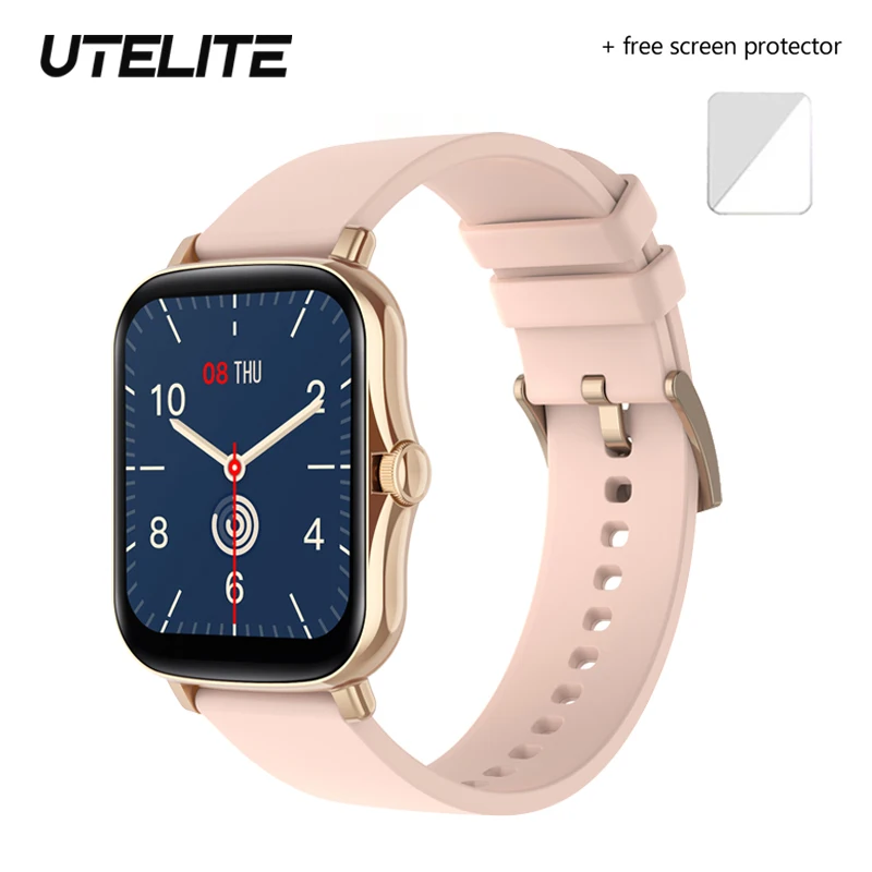 UTELITE Y20 Smart Watch P8 Plus 1.69 inch Rotate Button Waterproof Heartrate Fitness Tracker Smartwatch Men Women PK GTS 2 P8