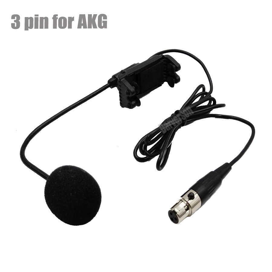 Конденсаторный микрофон для скрипки 4/4 shure akg sennheiser bodypack карманный передатчик