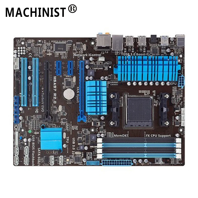 

For ASUS M5A97 EVO R2.0 Desktop motherboard MB AMD 970 Socket AM3/AM3+ DDR3 32GB PCI-E2.0 USB3.0 SATA3.0 100% fully Tested