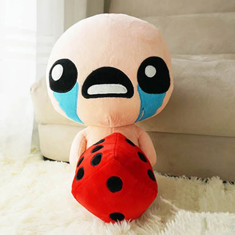 Набивные плюшевые игрушки с переплетением исаака после родов|binding of isaac|the binding