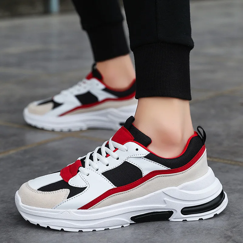 

INS Super Fire Shoe 45 MEN'S SHOES Extra Large Spring 46 Trend Breathable Extra-large No. 47 Sports Daddy Shoes Fashion