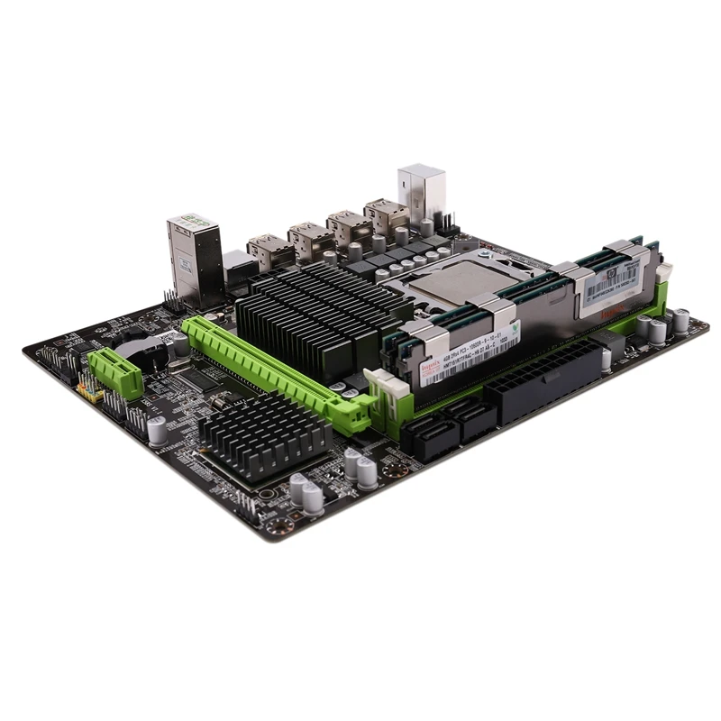 X58 Материнская плата с CPU Xeon X5650 8G(2x4G) REG ECC карта памяти|Материнские платы| |