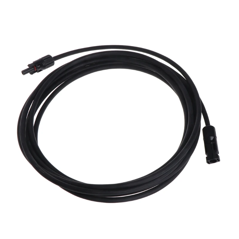 

1/3/5/10m Black MC4 Solar Panel Extension Connector 10 AWG PV Cable Wire Y1QB