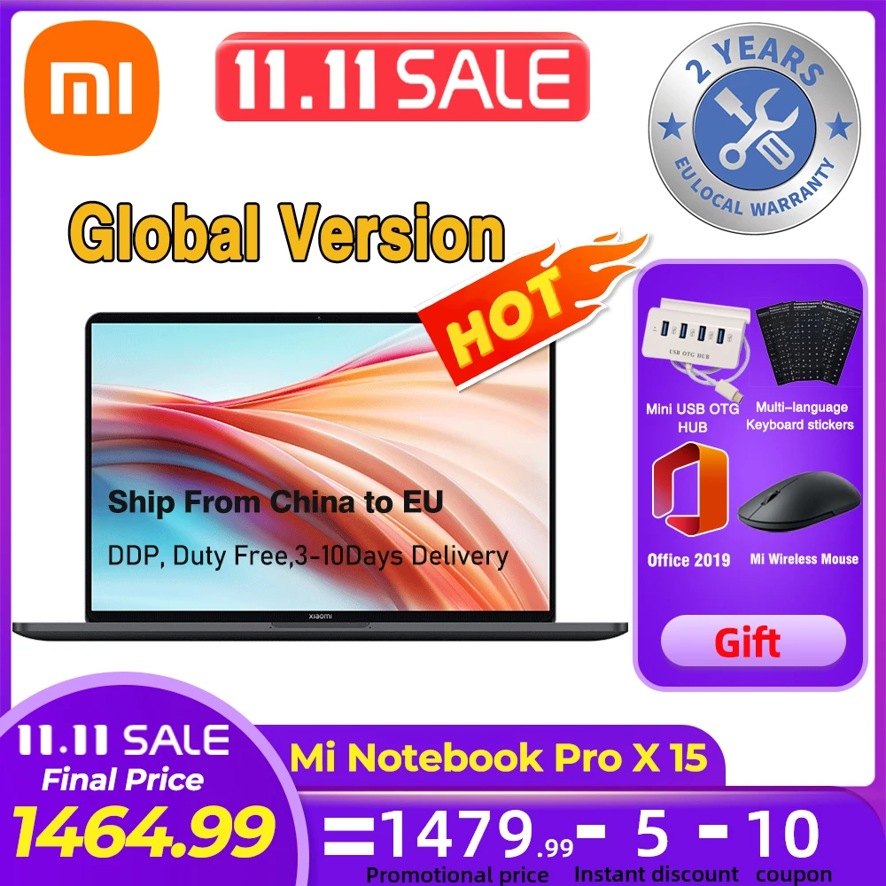 2021 Xiaomi Mi Notebook Pro X 15 i7-11370H/i5-11300H 32GB/16GB RAM ТБ/512GB ROM RTX 3050 Ti 3 5 K E4 OLED Game Windows 10 PC | Компьютеры