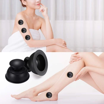

1Pcs Cellulite Massager Anti Cellulite Cup Vacuum Cupping Silicone Massage Body Cups Facial Massager Suction Cupping Cup Massage