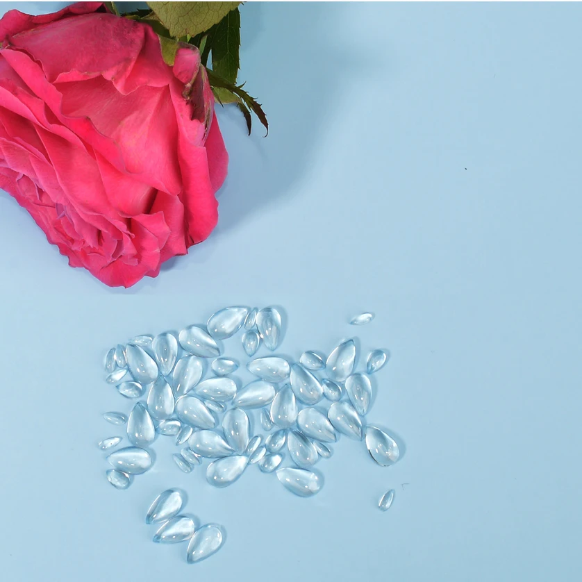 

100pc 5-10mm Simulation dew drops Card Making Accessories Metal Cutting Dies and Stamps Scrapbooking Album Decoration waterdrop