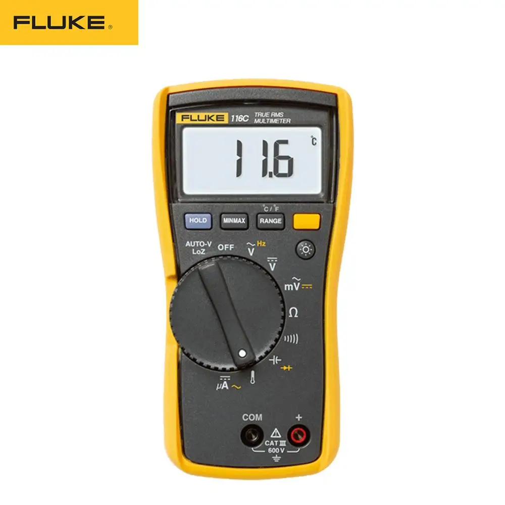 Fluke 116C AVC VoltAlert мультиметр подсветки 116 True RMS