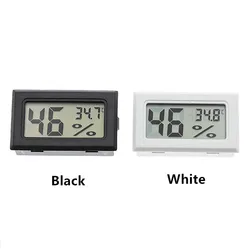 1 Pcs Mini LCD Digital Thermometer Hygrometer Temperature Sensor Hygrometer Fahrenheit Celsius Temperature Tester Tools