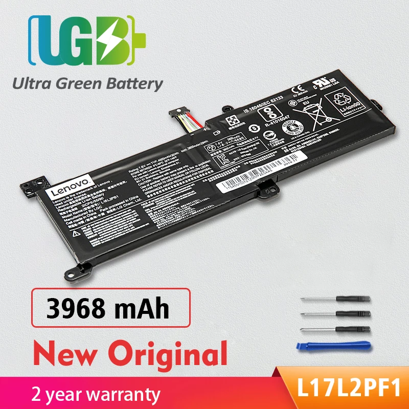 UGB оригинальный L17L2PF1 L16L2PB1 L17M2PB7 L16M2PB2 Аккумулятор для Lenovo Ideapad 320 330-14IKB 330-15IKB 320-14ABR