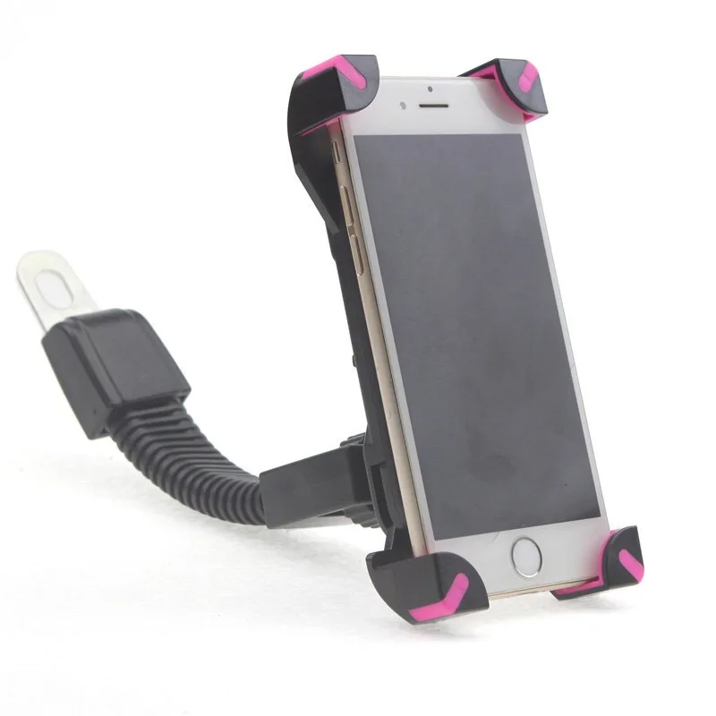 

Universal Clip Motorcycle Holder Universal Motor Electromobile Bracket Holder Mount For 3.5-7 inch Mobile Phone